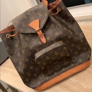 Vintage LV monogram backpack